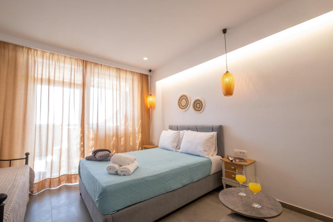 Sand Gem - Beach Apartments Периволос Экстерьер фото