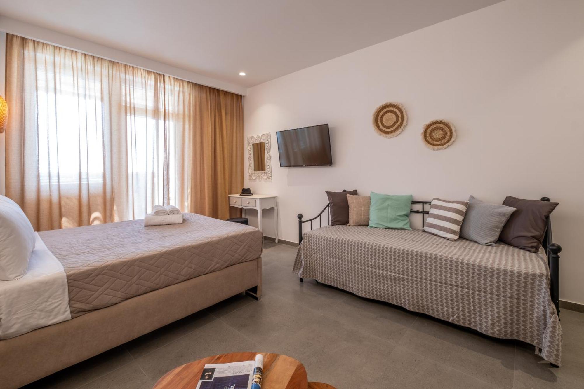 Sand Gem - Beach Apartments Периволос Экстерьер фото